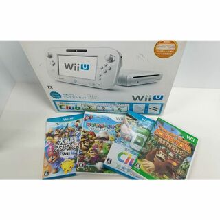ウィーユー(Wii U)のNintendo Wii U WUP-101(01) おまけソフト付き！(家庭用ゲーム機本体)