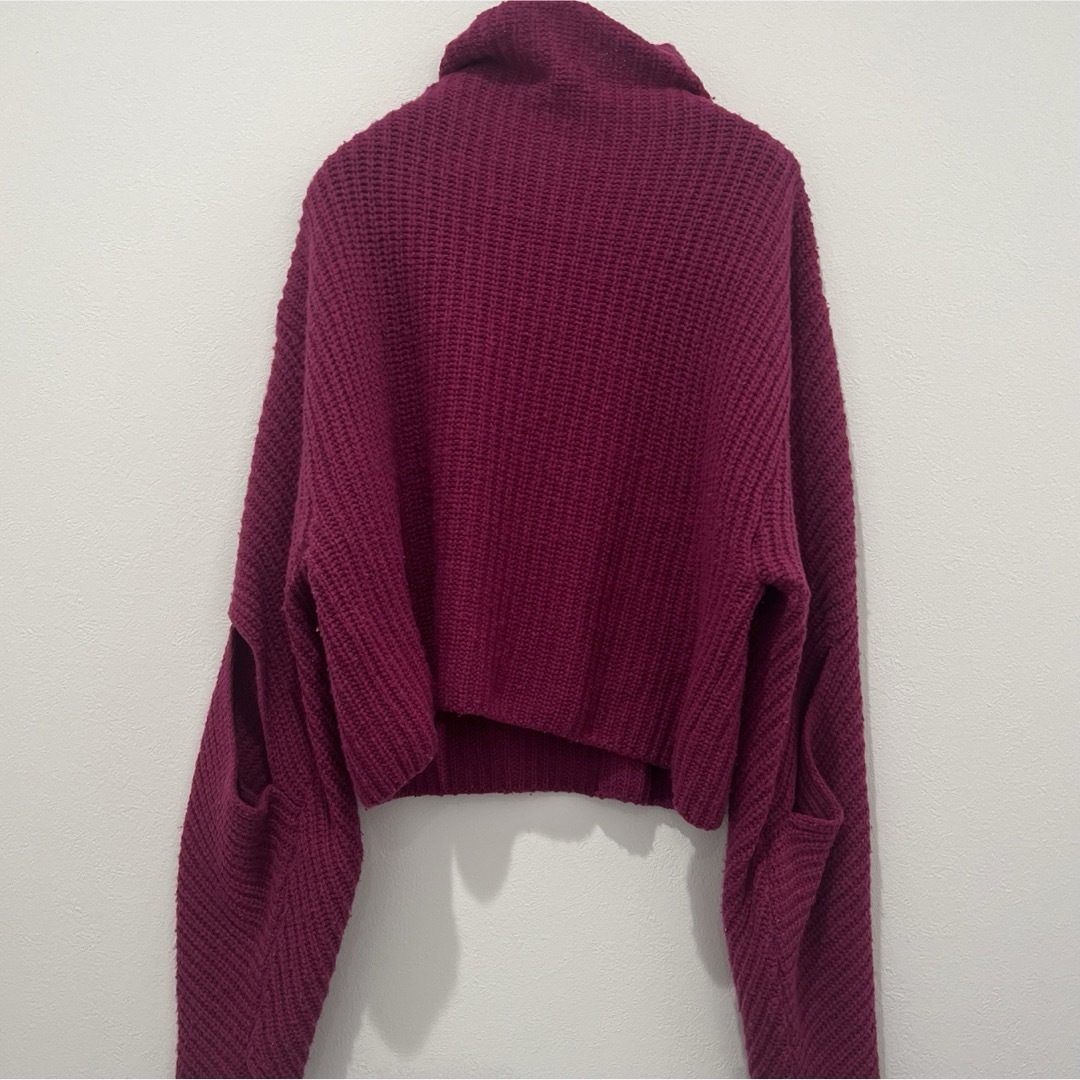 LE CIEL BLEU(ルシェルブルー)のLE CIEL BLEU  Peeked Sleeve Knit ニット レディースのトップス(ニット/セーター)の商品写真