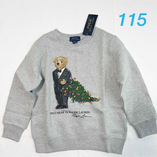 ポロラルフローレン(POLO RALPH LAUREN)の新作◇ラルフローレン ホリデーベア フリーススウェット 5/115(Tシャツ/カットソー)