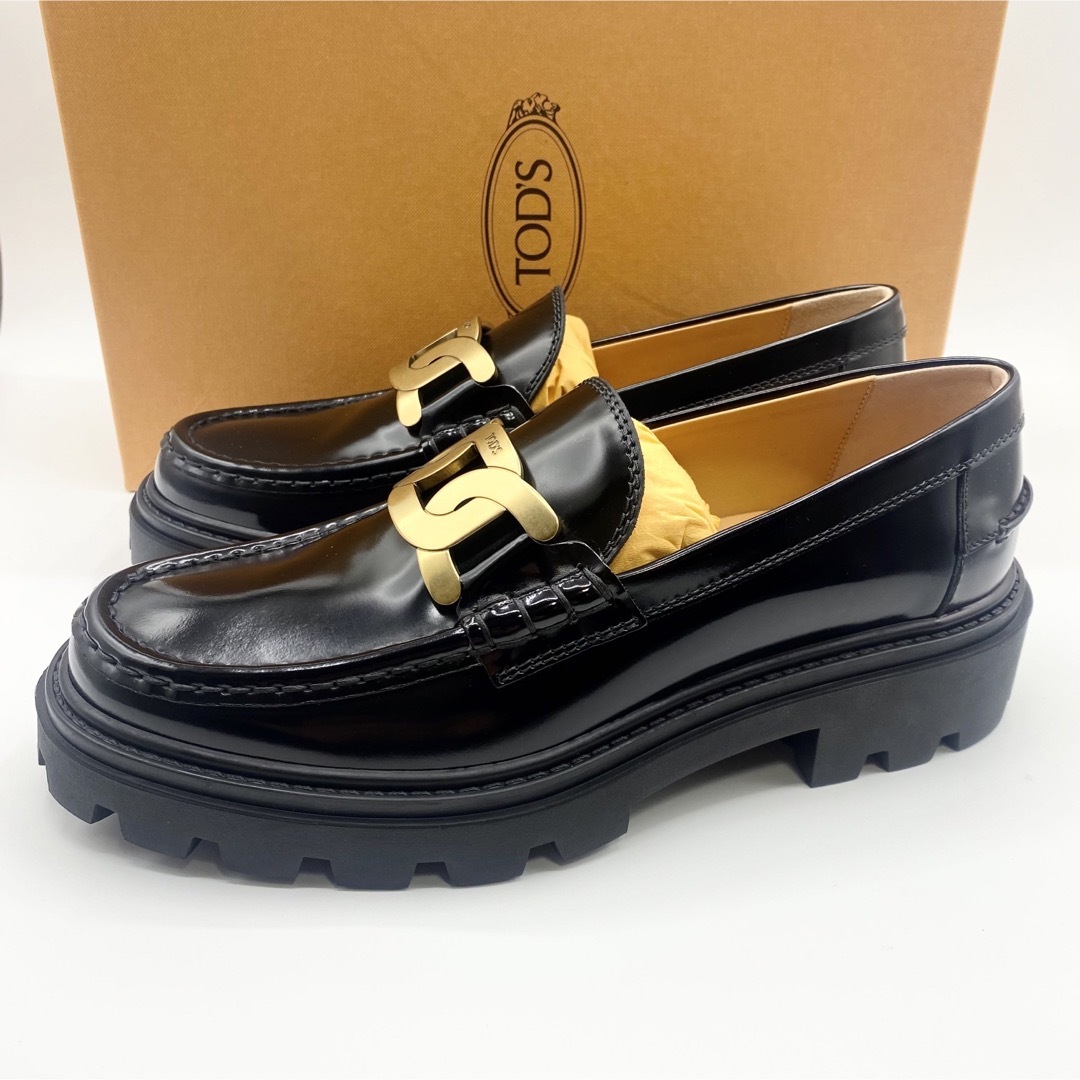 新品未使用！送料込み★TOD'S★ケイト レザー ローファー