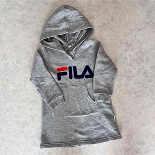 フィラ(FILA)のくま⭐︎様　フィラ　長袖ワンピース　95  裏起毛　　fila(ワンピース)