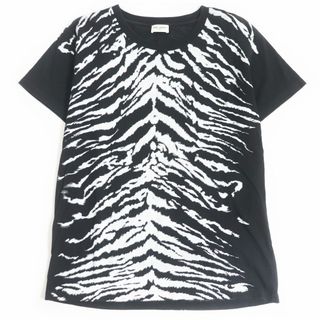 SAINT LAURENT PARISリップシガープリントTシャツ