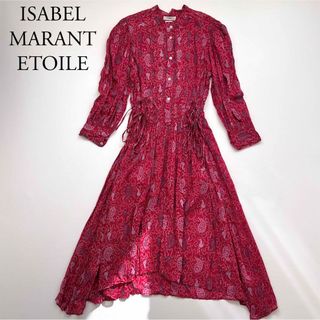 イザベルマラン(Isabel Marant)の美品 ISABEL MARANT ETOILE イザベルマラン ロングワンピース(ロングワンピース/マキシワンピース)