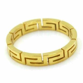 グレカ デザイン リング 指輪 ゴールド 26号 ユニセックス 新品(リング(指輪))