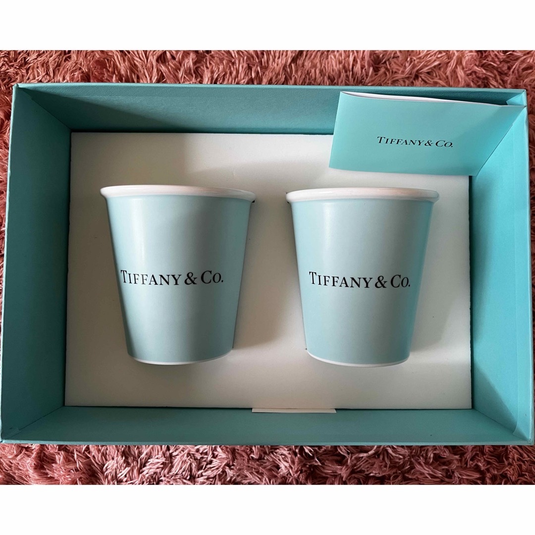 Tiffany & Co. - TIFFANY&CO.ボーンチャイナペーパーカップ 2個セット