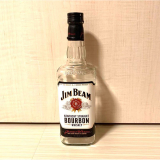 ジムビーム(ジムビーム)のウイスキー　空きボトル　空ボトル　空き瓶　空瓶　角瓶(置物)