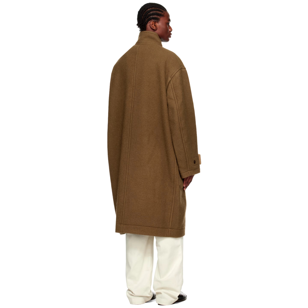 LEMAIRE(ルメール)のlemaire 23aw ルメール　ブラウン　トグルコート メンズのジャケット/アウター(ダッフルコート)の商品写真