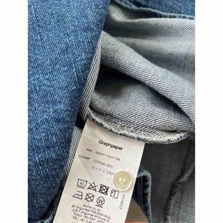 Graphpaper - graphpaper Denim Regular Collar Shirtの通販 by コーラ