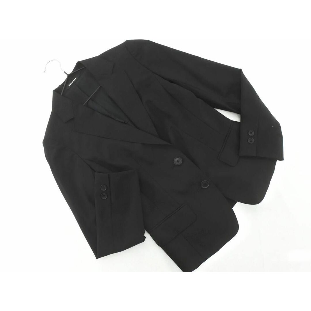 【wjk】 スーツ　黒　ウール100%  セットアップ