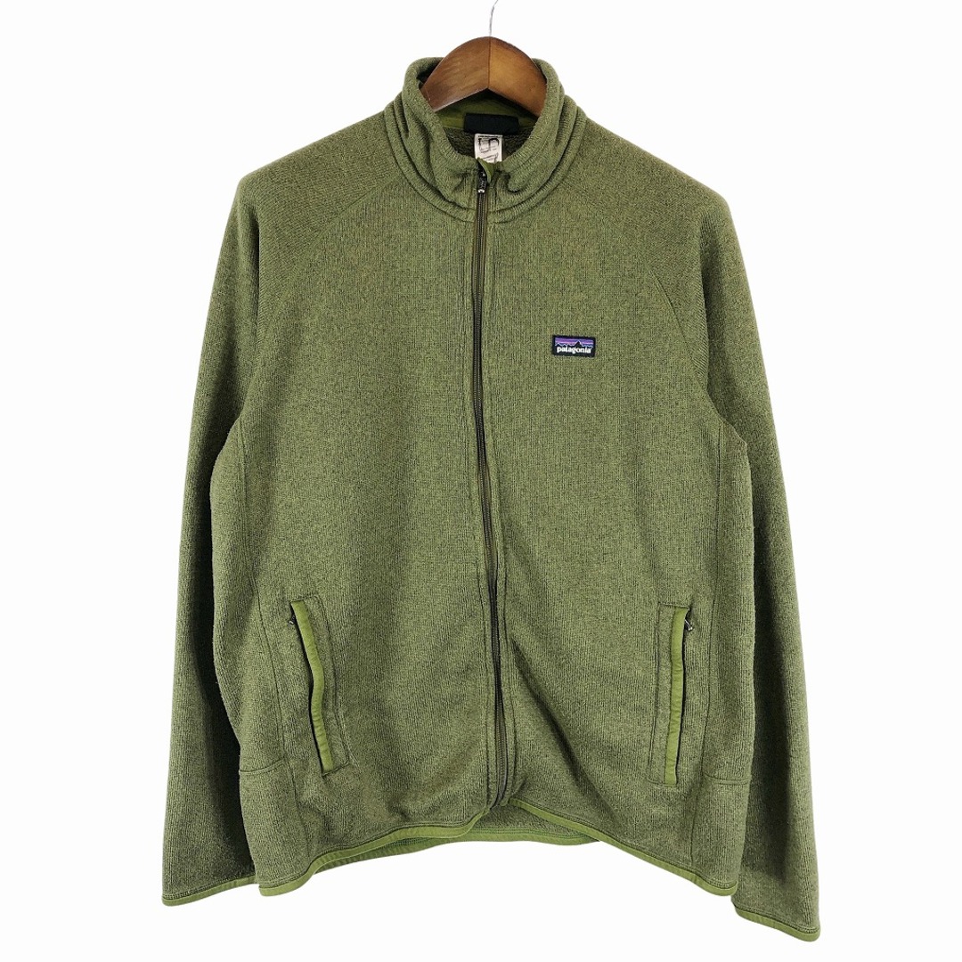 patagonia パタゴニア ベターセーター フリースジャケット アウトドア キャンプ アウター 防寒 ライトグリーン (メンズ L)   P0644約89cm袖下丈