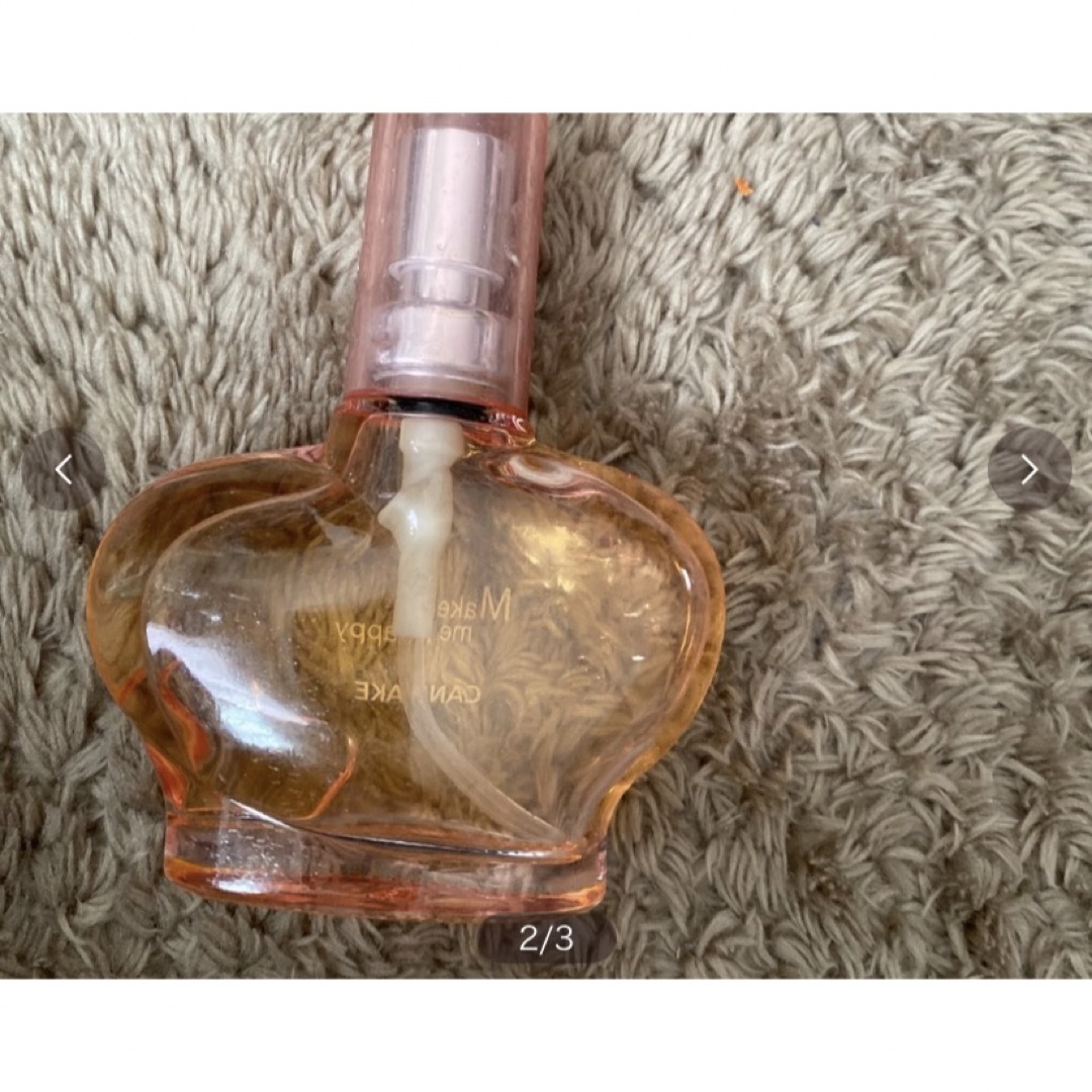 CANMAKE(キャンメイク)のキャンメイク　香水　メイクミーハッピー　シュガーベリー　残量6割ぐらい コスメ/美容の香水(香水(女性用))の商品写真