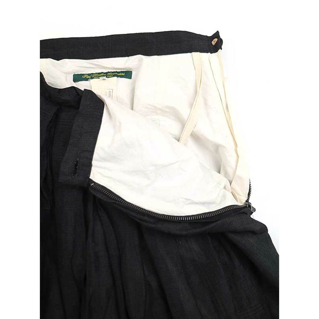 Paul Harnden - Paul Harnden ポールハーデン PLEATS SKIRT リネン