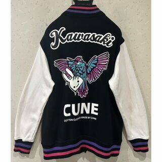 新品　cune キューン　たくさん　うさぎ　ふわふわ　スヌード  ブラック