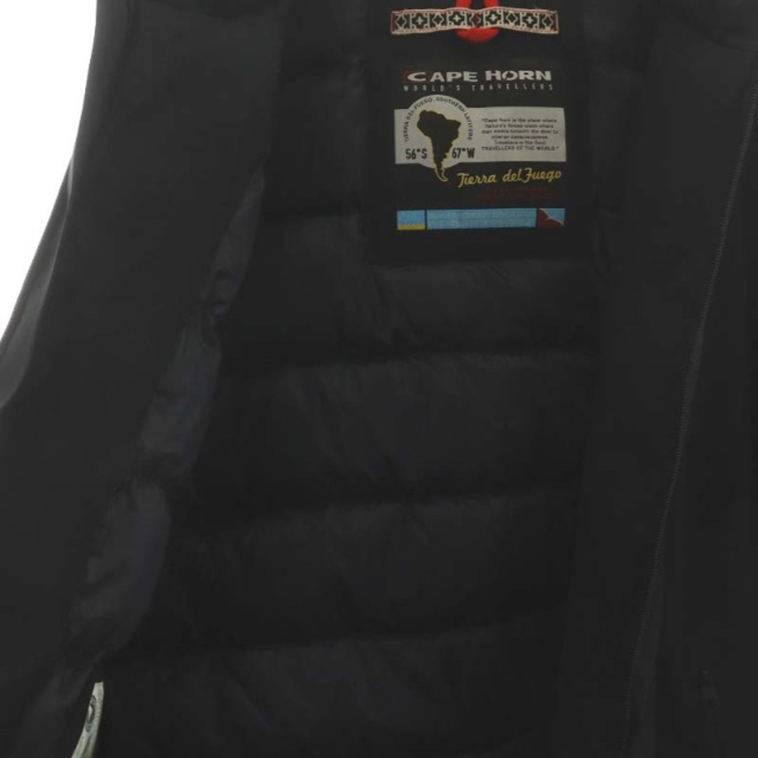 other(アザー)のCAPE HORN TIERRA SRL ダウンジャケット フード 48 M 黒 メンズのジャケット/アウター(ダウンジャケット)の商品写真