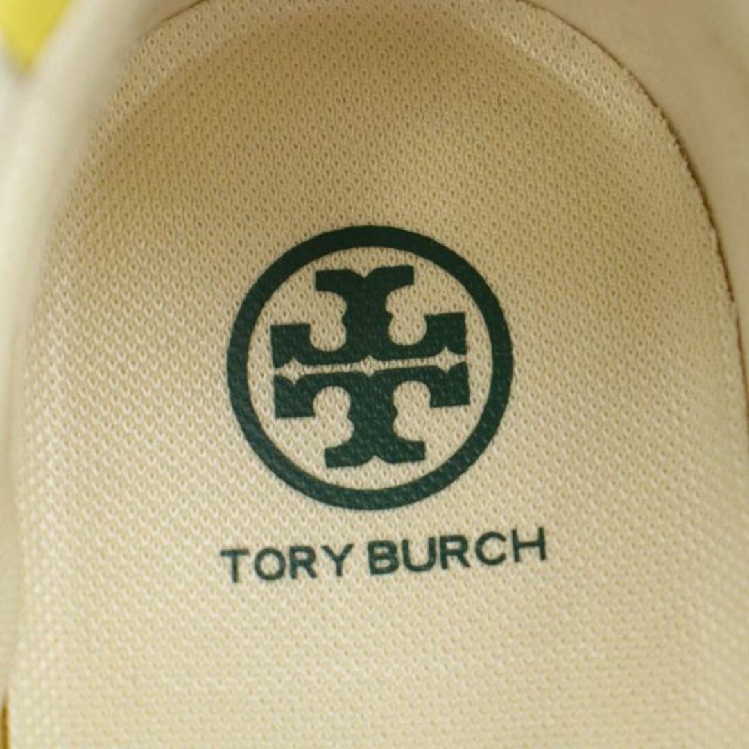 Tory Burch(トリーバーチ)のトリーバーチ ハンク スニーカー ローカット スエード 7M 24cm 緑 レディースの靴/シューズ(スニーカー)の商品写真