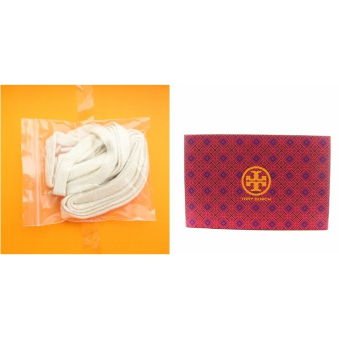 Tory Burch(トリーバーチ)のトリーバーチ ハンク スニーカー ローカット スエード 7M 24cm 緑 レディースの靴/シューズ(スニーカー)の商品写真