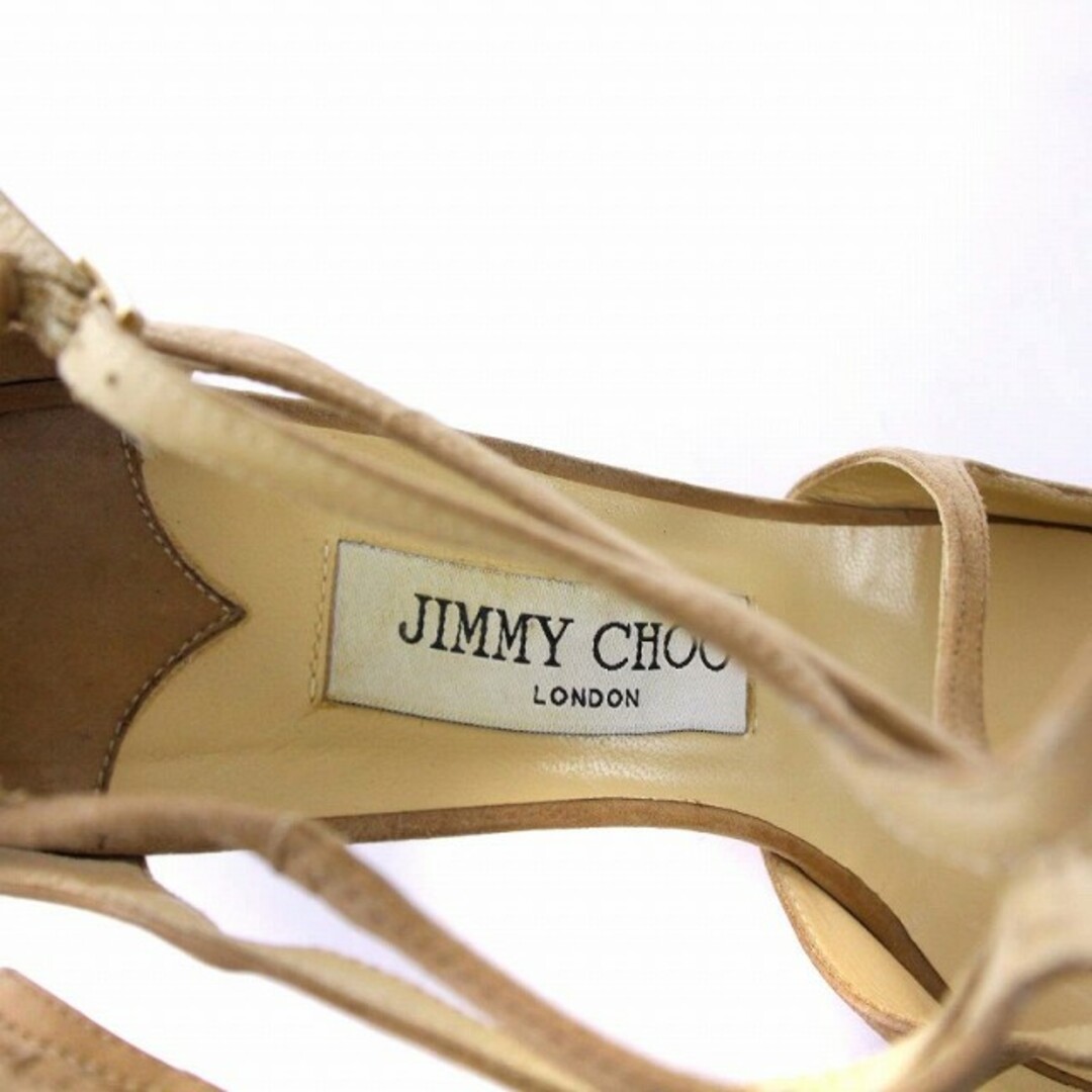 jimmy choo ハイヒール サンダル ベージュ