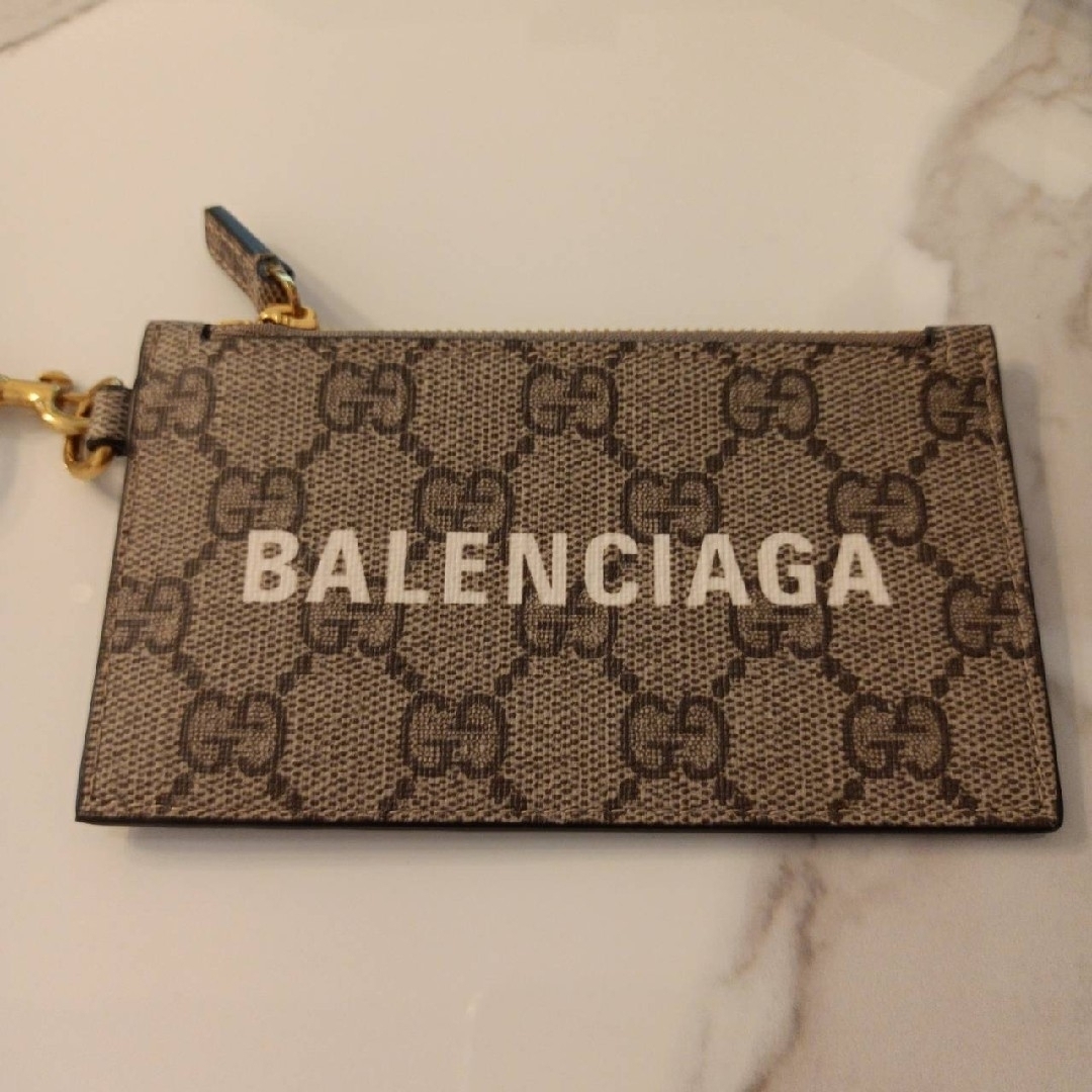 Balenciaga - GUCCI BALENCIAGA カードケース ストラップ付きの通販 by