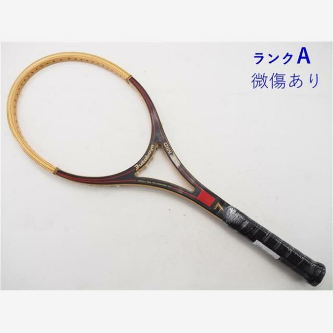 テニスラケット フタバヤ H-S MID (G3相当)FUTABAYA H-S MID元グリップ交換済み付属品