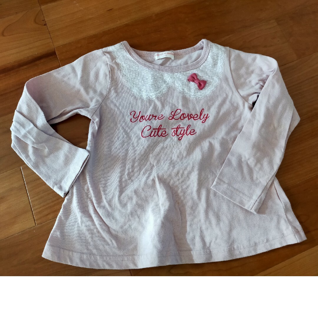 カットソー 110サイズ キッズ/ベビー/マタニティのキッズ服女の子用(90cm~)(Tシャツ/カットソー)の商品写真