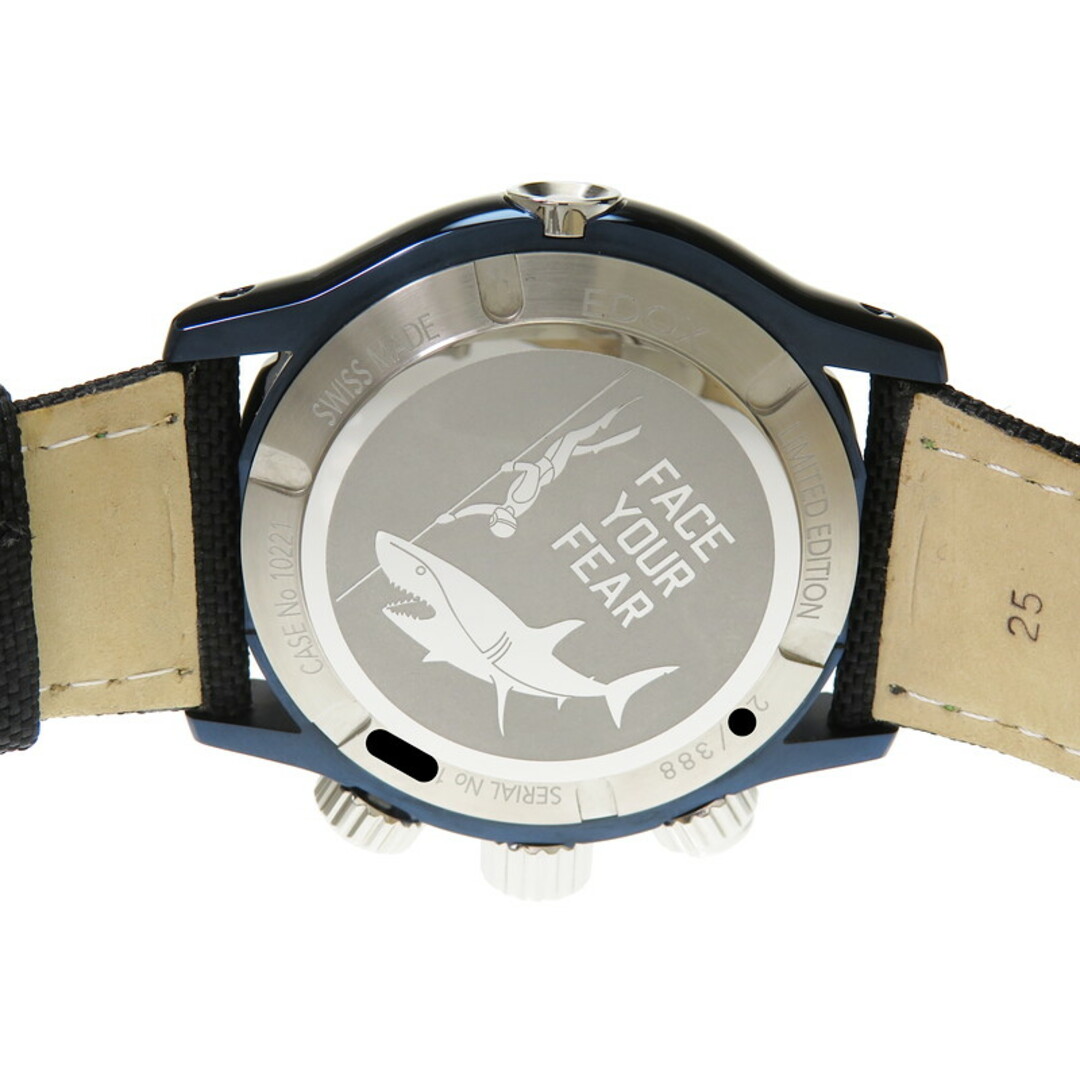 EDOX(エドックス)のエドックス 腕時計 クロノオフショア1 クロノグラフ シャークマン メンズの時計(腕時計(アナログ))の商品写真