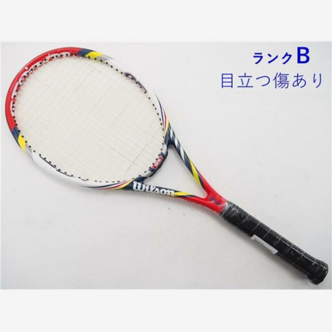 テニスラケット ウィルソン スティーム 95 2012年モデル (G2)WILSON STEAM 95 2012元グリップ交換済み付属品