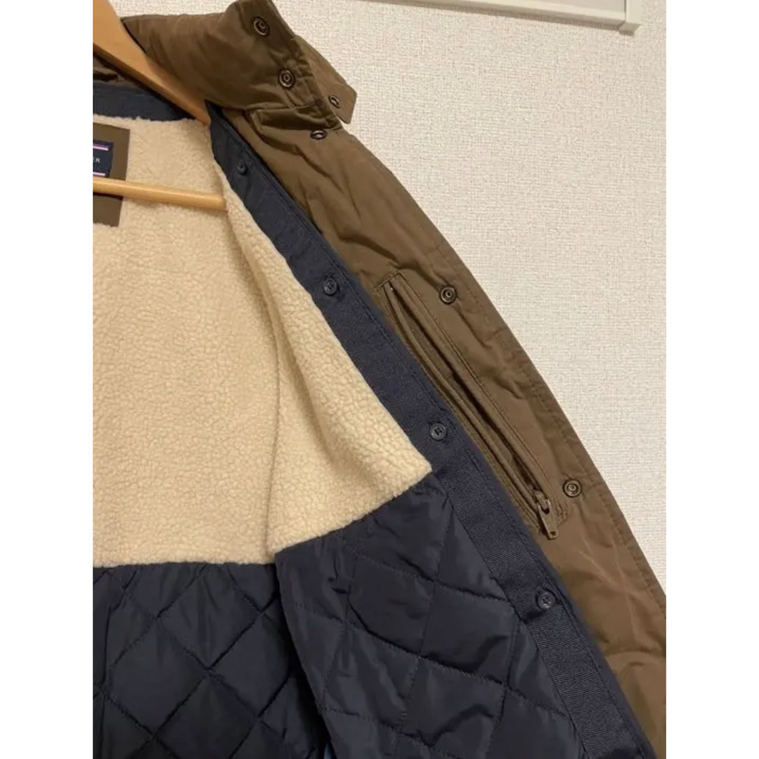 TOMMY HILFIGER(トミーヒルフィガー)のTOMMY ダウンベスト ボア Mサイズ メンズのジャケット/アウター(ダウンベスト)の商品写真