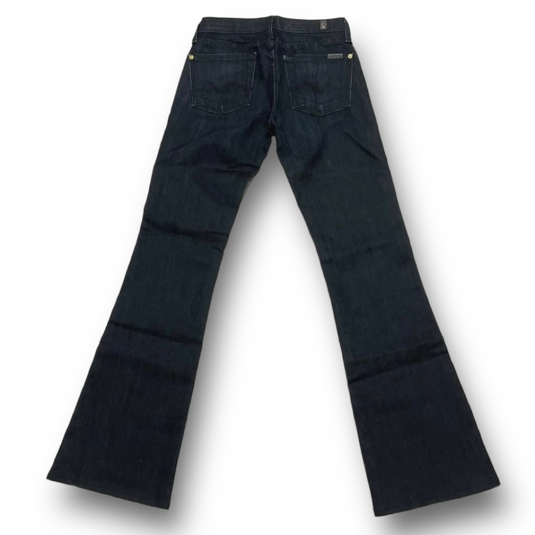 7 for all mankind(セブンフォーオールマンカインド)の美品 セブンフォーオールマンカインド 24-7306000 ブーツカット レディースのパンツ(デニム/ジーンズ)の商品写真