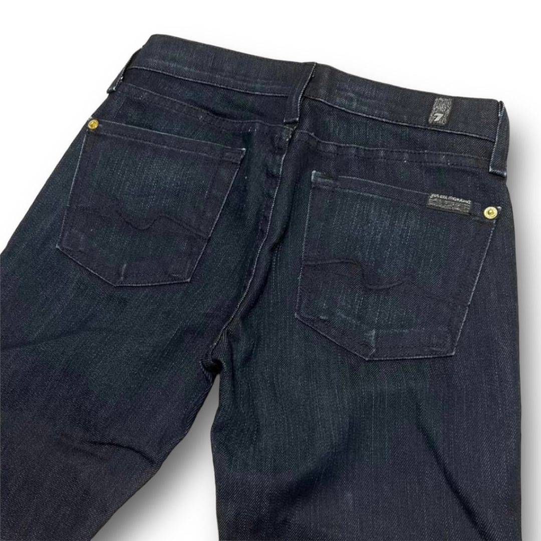 7 for all mankind(セブンフォーオールマンカインド)の美品 セブンフォーオールマンカインド 24-7306000 ブーツカット レディースのパンツ(デニム/ジーンズ)の商品写真