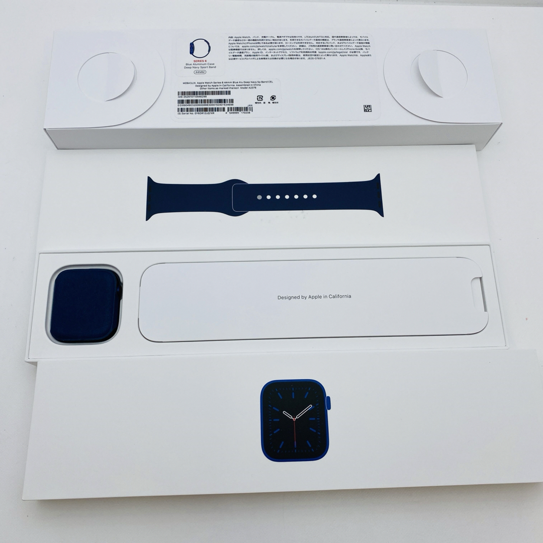 Apple Watch(アップルウォッチ)のApple Watch6 44mm GPS+セルラー 6298 メンズの時計(腕時計(デジタル))の商品写真