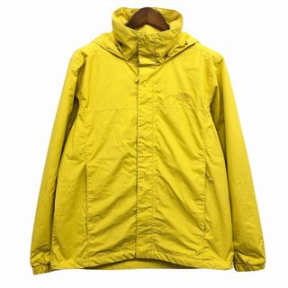 ザノースフェイス(THE NORTH FACE)のTHE NORTH FACE ノースフェイス マウンテンパーカー アウトドア キャンプ アウター イエロー (メンズ L) 中古 古着 P0743(マウンテンパーカー)