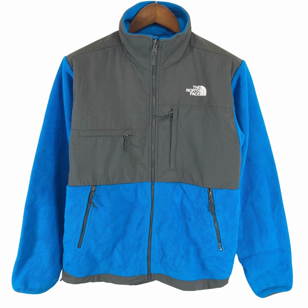 約64cmTHE NORTH FACE ノースフェイス デナリ フリースジャケット アウトドア キャンプ アウター 防寒 ブルー (メンズ S)   P0772