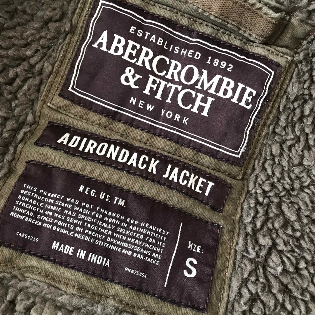 Abercrombie&Fitch(アバクロンビーアンドフィッチ)のAbercrombie&Fitch ミリタリージャケット Ssize アバクロ メンズのジャケット/アウター(ミリタリージャケット)の商品写真