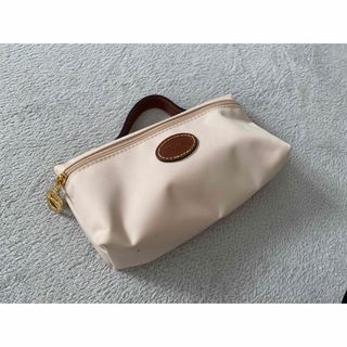 ロンシャン(LONGCHAMP)のロンシャン　ポーチ　薄ピンク(ポーチ)