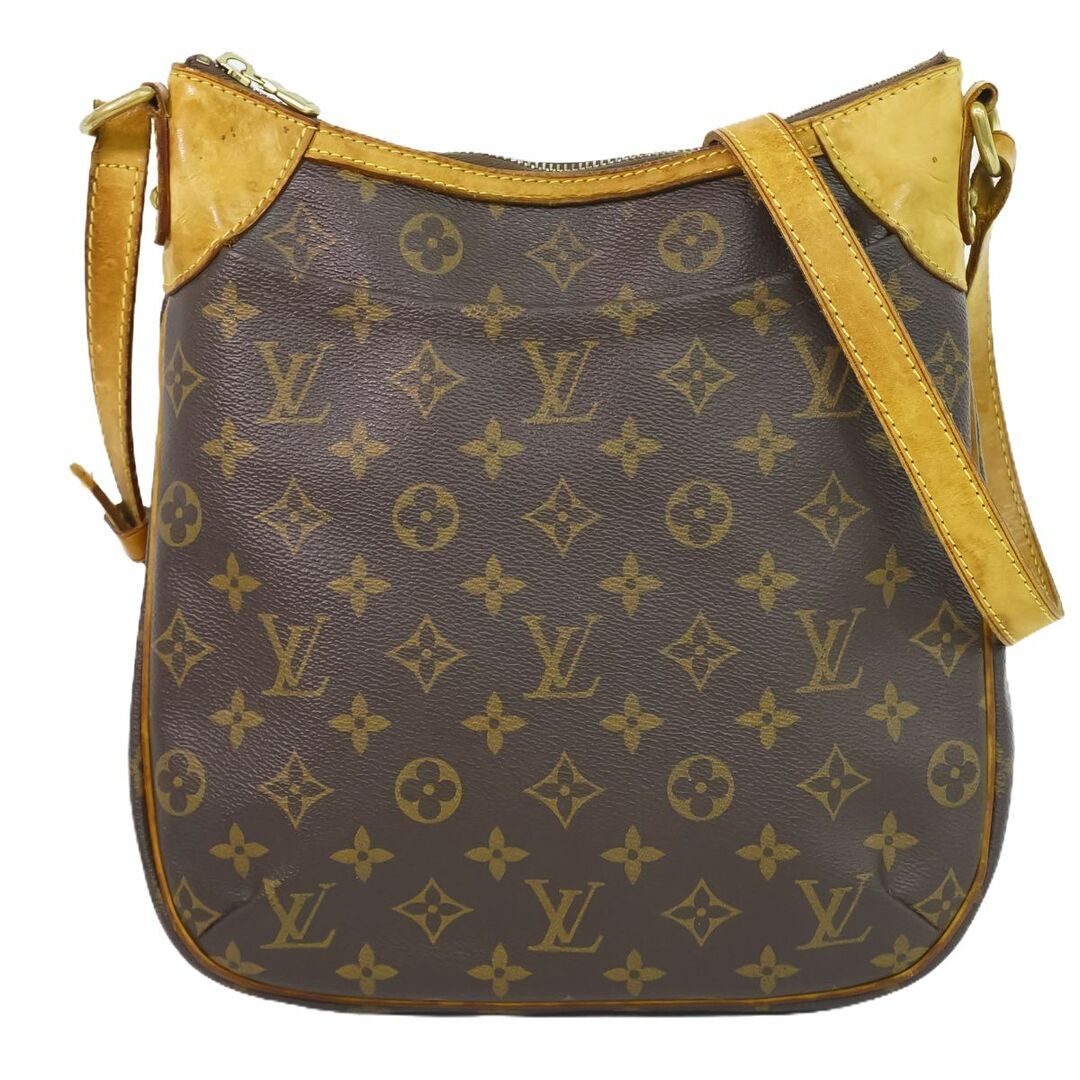 レディース本物 ルイヴィトン LOUIS VUITTON LV オデオン PM モノグラム ショルダーバッグ ポシェット ブラウン M56390 Odeon ビトン バッグ