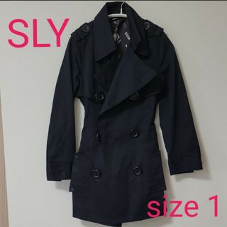 スライ(SLY)のSLY トレンチコート　サイズ1(トレンチコート)