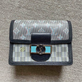 ルイヴィトン(LOUIS VUITTON)のLV ルイ・ヴィトン ドーフィーヌ 限定 ショルダーバッグ M55454 波縞(ショルダーバッグ)