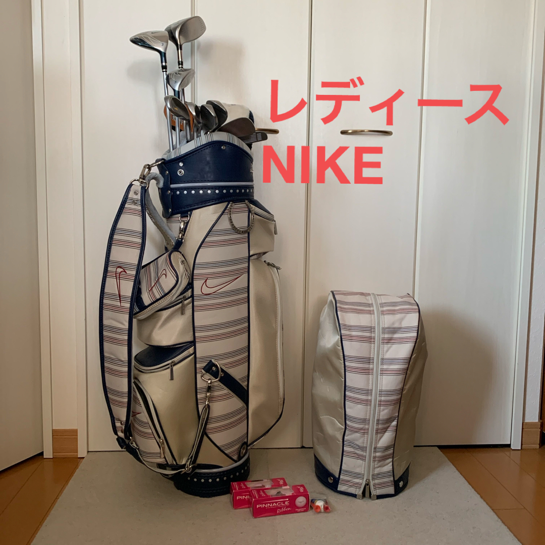 ゴルフレディースゴルフセット????NIKE豪華3点式キャディバッグ付‼️