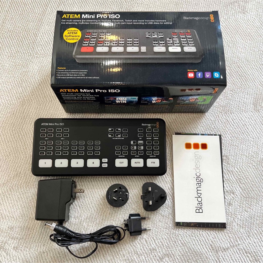Blackmagicdesign - ATEM Mini Pro ISO Blackmagic Designの通販 by