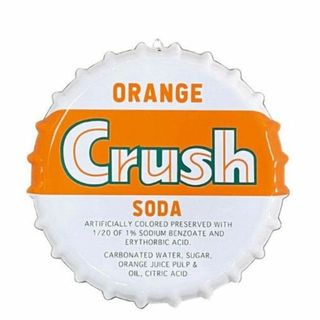 Bottle Cap Sign/ORANGE SODA(その他)