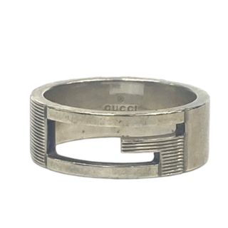 グッチ(Gucci)の[USED/中古]GUCCI グッチ リング・指輪 ブランデッド G 19 SV925 16.3g シルバー925 中古 tdc-000722-4d(リング(指輪))