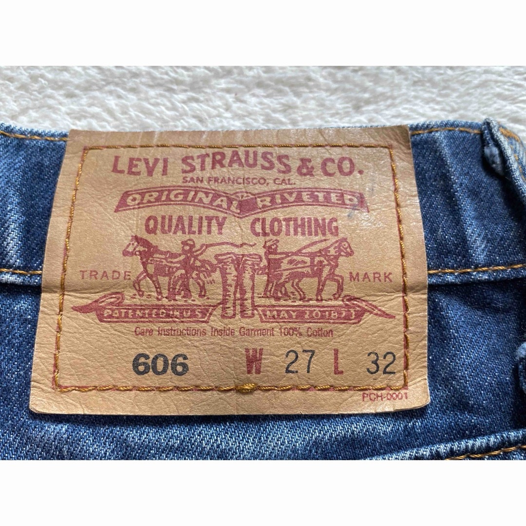Levi's(リーバイス)のリーバイス 00's 606 W27 W66cm レディース デニムジーンズ レディースのパンツ(デニム/ジーンズ)の商品写真