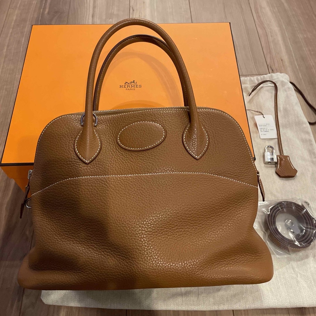 ⬜︎Ｒ付属品本日までの出品❗️Hermes  エルメス　ボリード　31  ゴールド