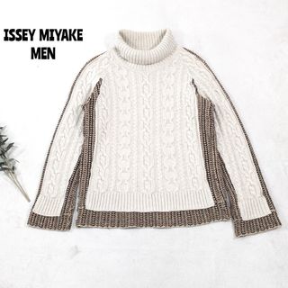 最終価格‼️ISSEY MIYAKE＊ドットデザインオーバーサイズニットニット/セーター