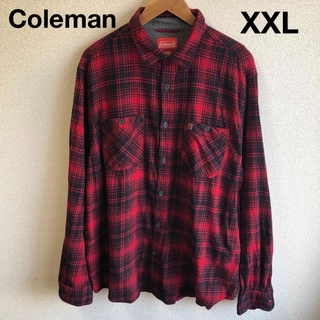 コールマン(Coleman)のコールマン　Coleman  ネルシャツ　チェック　XXL(シャツ)