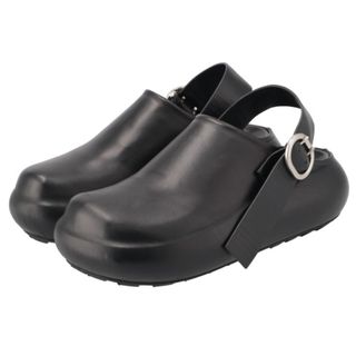 ジルサンダー(Jil Sander)のジル サンダー JIL SANDER クロッグサンダル レザー バックストラップ付き サボサンダル 4.5cmヒール 厚底 レディース シューズ 2023年秋冬新作 J15ZJ0010 P5810 001(サンダル)