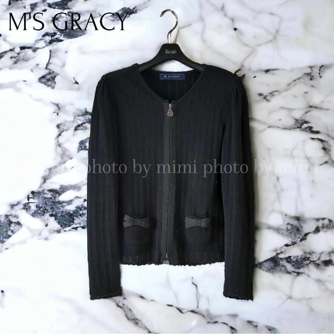M'S GRACY*おリボンカーディガン | フリマアプリ ラクマ
