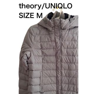 セオリー(theory)のUNIQLO ユニクロ theory セオリー ダウンジャケット サイズM(ダウンジャケット)