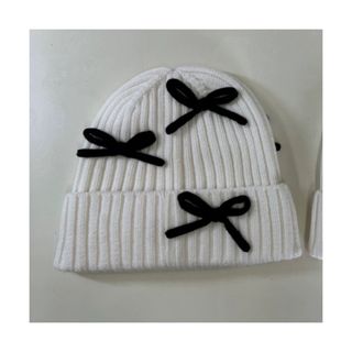 新品★ Ribbon Knit Beanie ジプソフィア gypsohila