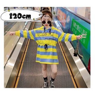 子供服　キッズ服　レジャーワンピース　女の子ワンピース 120cm(ワンピース)